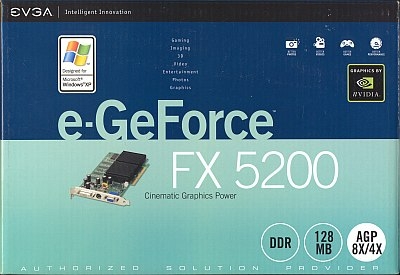Foto Vendo tarjeta de video e-geforce fx 5200 agp drr de 128