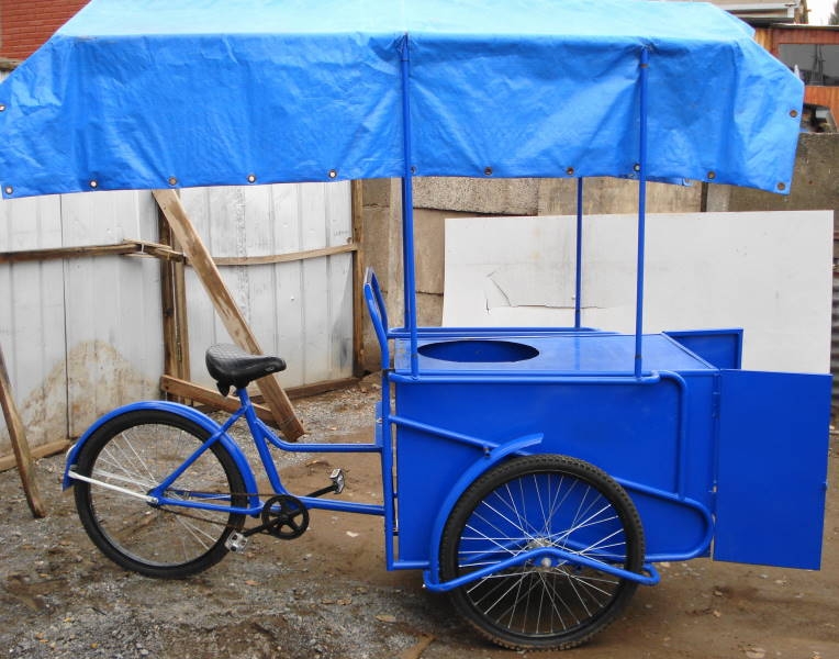 Foto Vendo espectacular triciclo de carga vargas nuevo con caja metalica y toldo