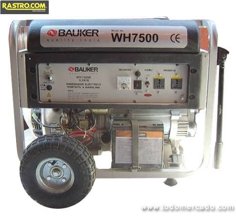Foto Generador electrico bauker wh 7500