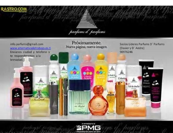 Foto Parfums d` parfums 100% ganancias  en todo  chile