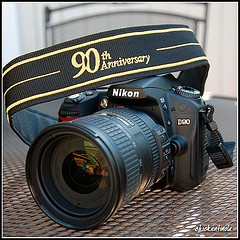 Foto Nikon d90 slr digital camera, with its 12.3-megapixel