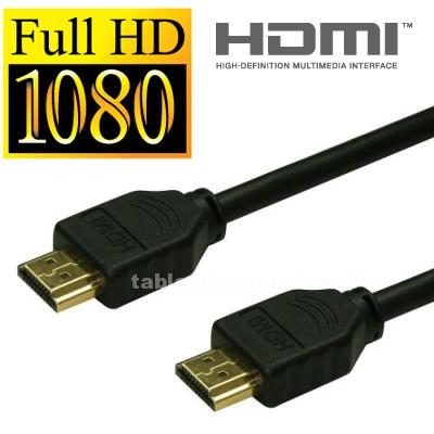 Foto Cable hdmi oro full hd 1.5m nuevo
