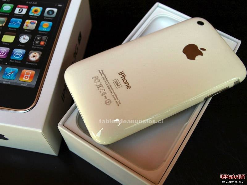 Foto Apple iphone 3gs 32gb negro / blanco color de garantía completa + accesorio