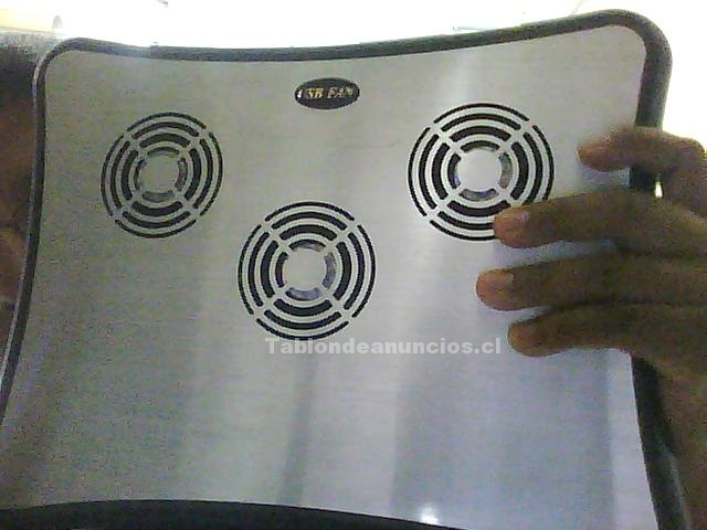 Foto Vendo ventilador notebook con cuatro puertos usb