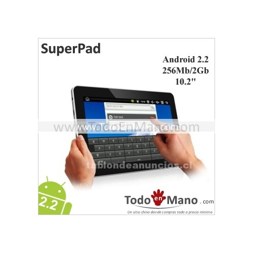 Foto Superpad - tablet pc gps 10.2" android 3g wi-fi envio directo de china