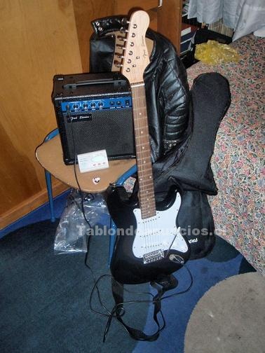 Foto Guitarra fred stevens estratocaster