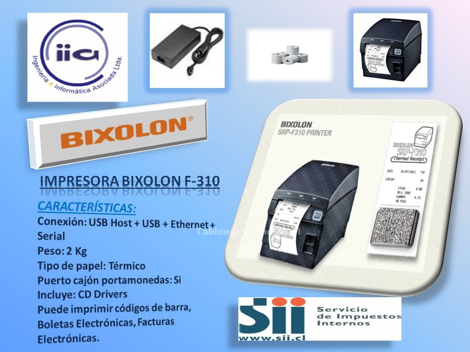 Foto Bixolon f310 impresora de boletas y facturas electrónicas