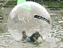 Water ball    esferas para caminar sobre el agua