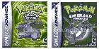 Compro juegos pokémon leaf green y emerald para gba